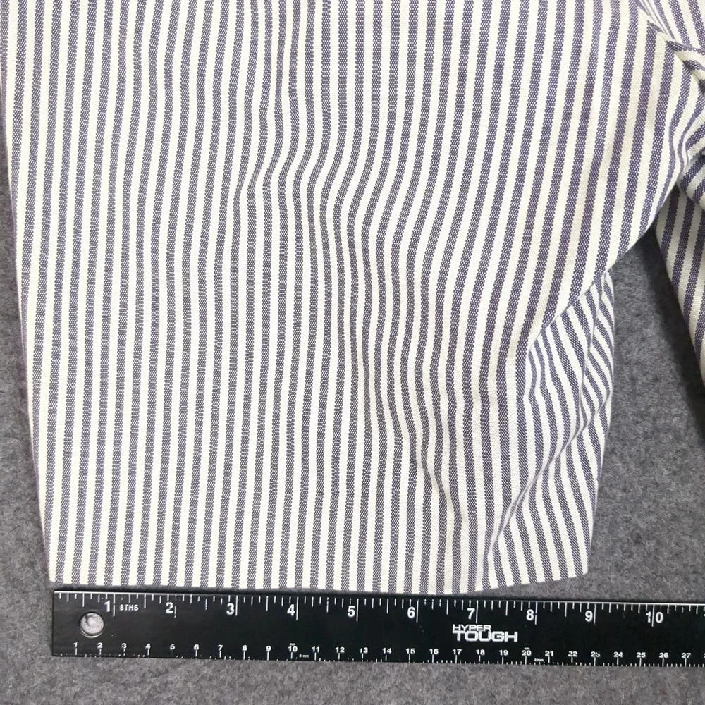 Banana Republic Womens Blue White Striped Chino‎ Shorts Size 4 Nautical Preppy